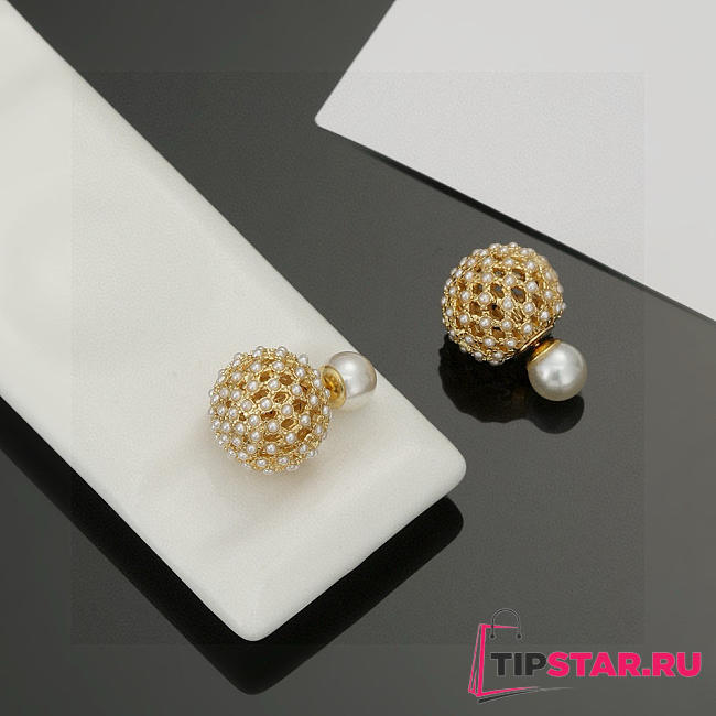 Dior Tribales Pearl Earrings - 1
