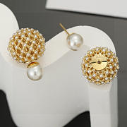Dior Tribales Pearl Earrings - 2