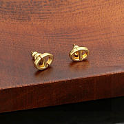 Dior CD letter simple earrings - 3