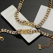 Dior Necklace & Bracelet Set - 2