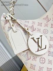 Louis Vuitton Carmel Perforated Mahina calfskin leather Dream Cream - 2