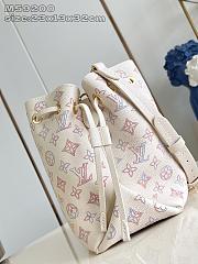Louis Vuitton Bella Tote Perforated Mahina calfskin leather Dream Cream M15116 - 2