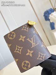 Louis Vuitton LV Charms Pocket Wallet Monogram/Zesty Lime M14628 - 2