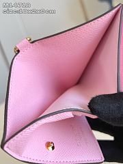 Louis Vuitton LV Charms Pocket Wallet Monogram/Cotton-Candy Pink M14718 - 6