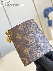 Louis Vuitton LV Charms Pocket Wallet Monogram/Cotton-Candy Pink M14718 - 5