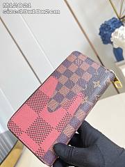 Louis Vuitton Zippy Wallet Monogram Landscape Damier In Brown - 3