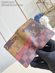 Louis Vuitton Pocket Organizer Wallet Monogram Reverse In Brown M26010 - 4