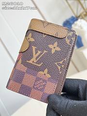 Louis Vuitton Pocket Organizer Wallet Monogram Reverse In Brown M26010 - 2