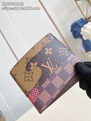 Louis Vuitton Slender Damier Monogram Reverse In Brown M26012 - 5