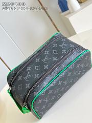 Louis Vuitton Dopp Kit Monogram Eclipse Canvas Green M26433 - 3