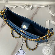 Chanel Denim Hobo Bag Gold Hardware - 6