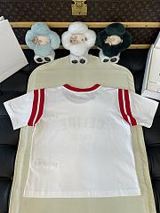 Chanel Paris T-Shirt In White/Red - 6