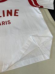 Chanel Paris T-Shirt In White/Red - 4