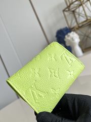 Louis Vuitton Rosalie Coin Purse Monogram Empreinte Leather Zesty Lime - 4