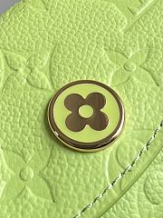 Louis Vuitton Rosalie Coin Purse Monogram Empreinte Leather Zesty Lime - 2