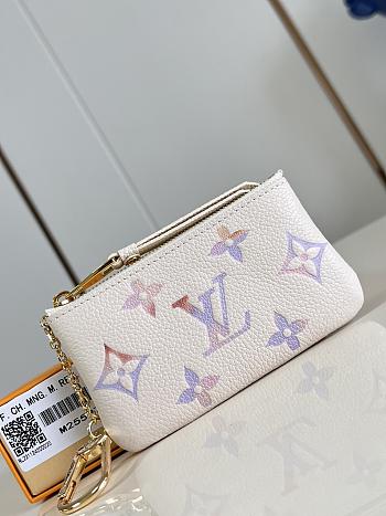 Louis Vuitton Key Pouch Dream Beige M25597