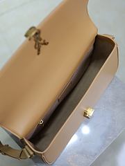 Ysl Medium Solferino Bag Leather In Beige - 6