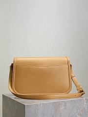 Ysl Medium Solferino Bag Leather In Beige - 4