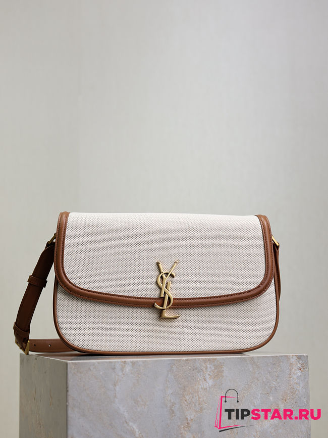 Ysl Medium Solferino Bag Canvas exterior - 1