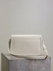 Ysl Small Solferino Bag Leather In White - 3