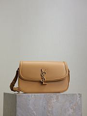 Ysl Small Solferino Bag Leather In Beige - 6