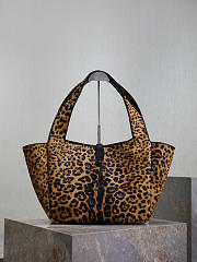 Ysl LE 5 À 7 BEA in pony hair leather earth and black - 6