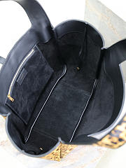 Ysl LE 5 À 7 BEA in pony hair leather earth and black - 4