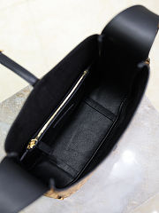 Ysl LE 5 À 7 supple small in pony hair leather beige and black - 4