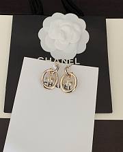 Chanel white pearl earrings - 5