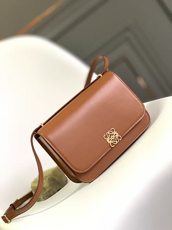 Loewe Goya bag in silk calfskin Brown