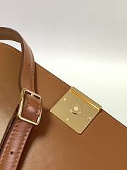 Loewe Goya bag in silk calfskin Brown - 6