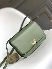 Loewe Goya bag in silk calfskin Avocado Green Rebajas - 1