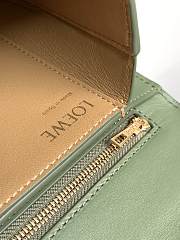 Loewe Goya bag in silk calfskin Avocado Green Rebajas - 5