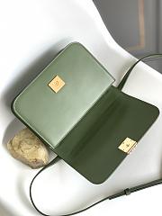 Loewe Goya bag in silk calfskin Avocado Green Rebajas - 4