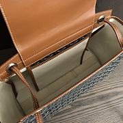 Goyard Goyardine Rouette PM Shoulder Bag Leather Brown - 6