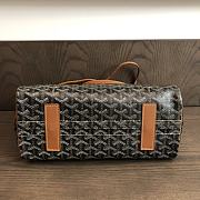 Goyard Goyardine Rouette PM Shoulder Bag Leather Brown - 4