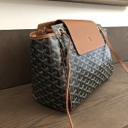 Goyard Goyardine Rouette PM Shoulder Bag Leather Brown - 3