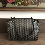 Goyard Goyardine Rouette PM Shoulder Bag Leather Black - 1