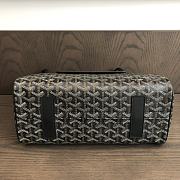 Goyard Goyardine Rouette PM Shoulder Bag Leather Black - 3