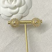 Valentino full diamond pearl earrings - 2