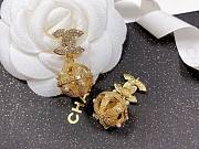 Chanel Pearl Braided Mesh Stud Earrings - 5