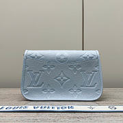 Louis Vuitton Diane Bag Monogram Empriente Leather In Blue - 3