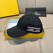 Fendi double F jacquard cap 02 - 1