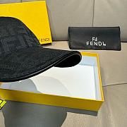 Fendi double F jacquard cap 02 - 4