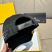 Fendi double F jacquard cap 02 - 2