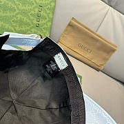 Gucci classic baseball cap features a bee design 05 - 5