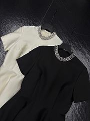 Chanel waist-cinching dress in black - 6