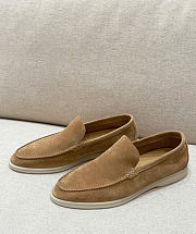 Loro Piana Summer Walk Loafer In Brown - 5