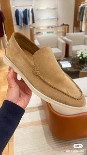 Loro Piana Summer Walk Loafer In Brown - 4