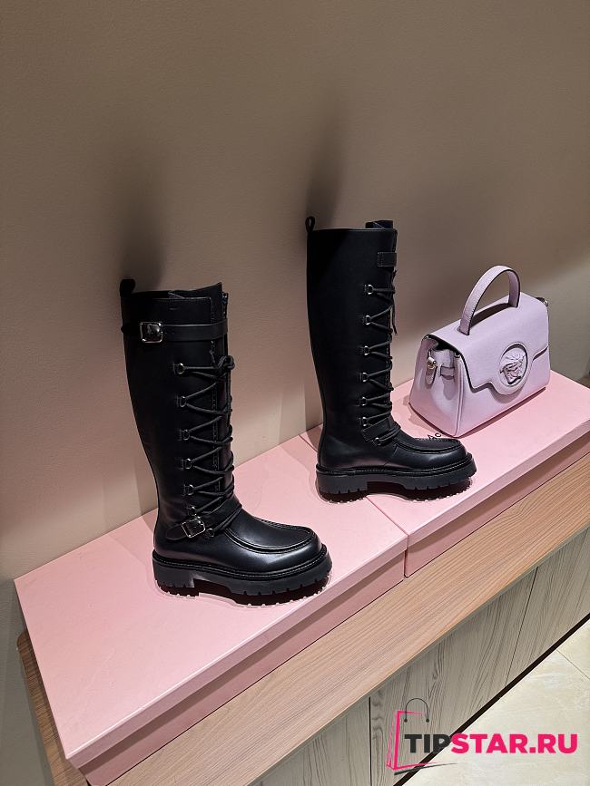Hermes classic boots in black - 1